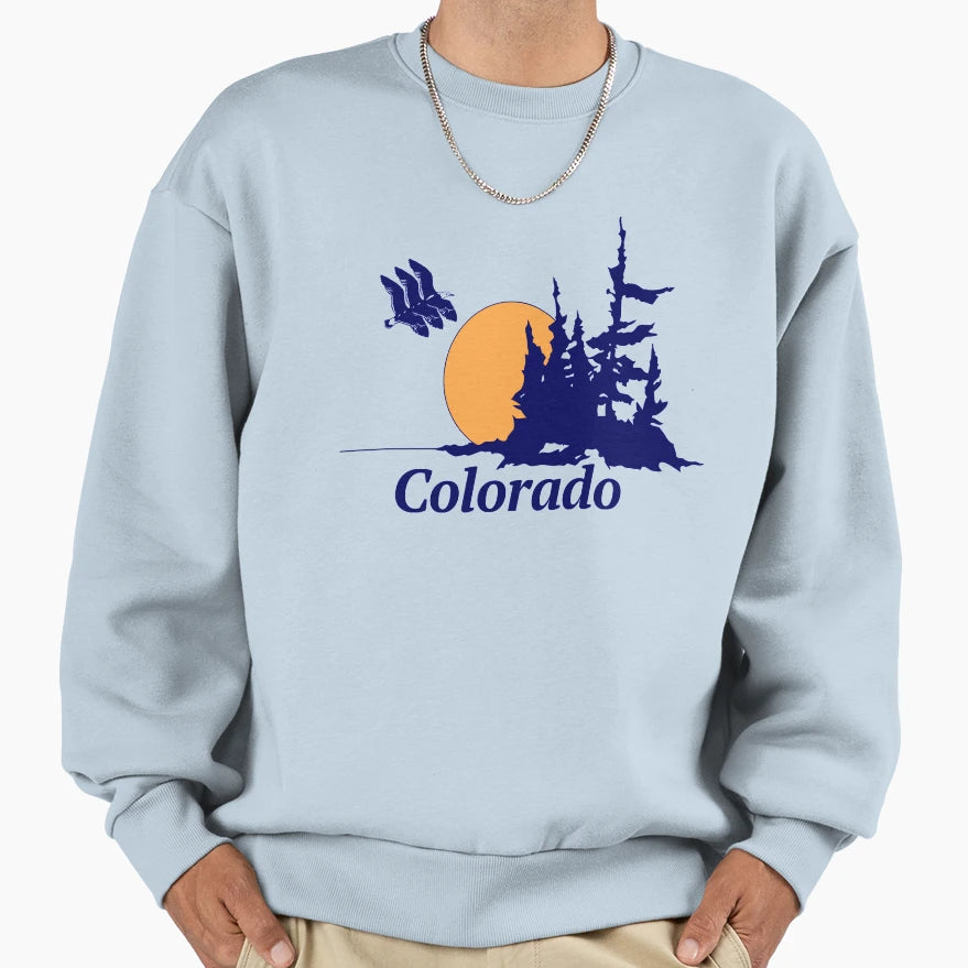 Colorado Sweatshirt - Unique Graphic Men Women - T-Shirt, Sweatshirt, Hoodie