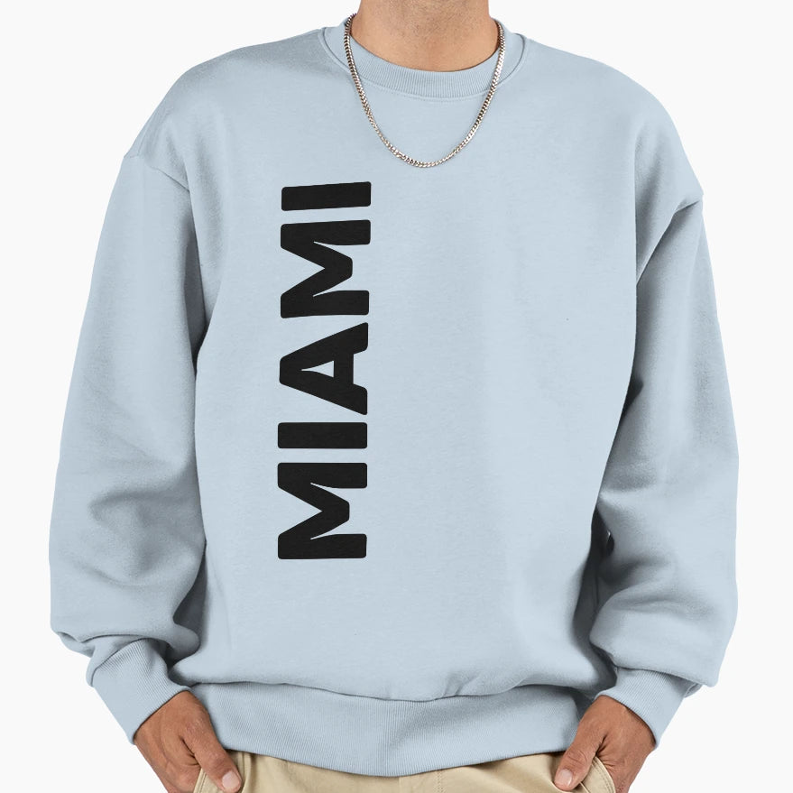 Miami Sweatshirt - Unique Graphic Men Women - T-Shirt, Sweatshirt, Hoodie