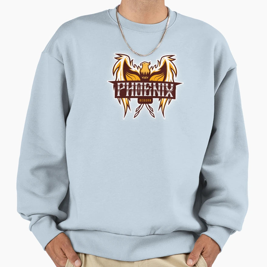 Phoenix Reborn Sweatshirt - Streetwear Style for Adults - T-Shirt, Sweatshirt, Hoodie