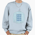 Jays Denim Jacket Sweatshirt - Fun Novelty Design Unisex - T-Shirt, Sweatshirt, Hoodie