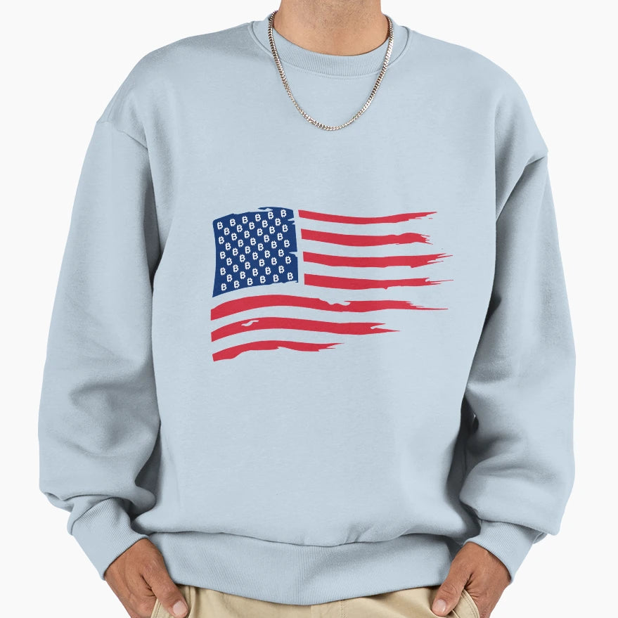United Bitcoin America Sweatshirt - Novelty Apparel Unisex - T-Shirt, Sweatshirt, Hoodie