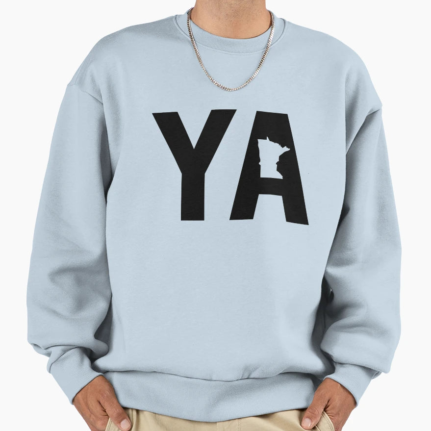 Ya Minnesota Sweatshirt - Graphic Print Unisex - T-Shirt, Sweatshirt, Hoodie