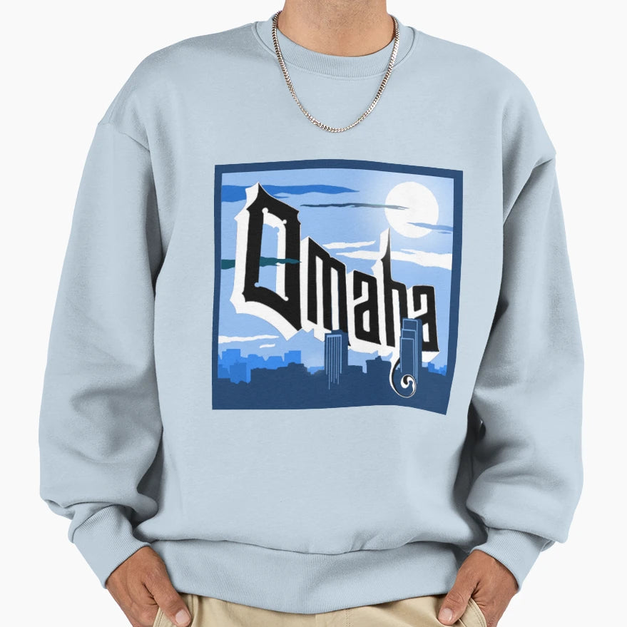 Omaha Sweatshirt - Custom Art Print Unisex - T-Shirt, Sweatshirt, Hoodie