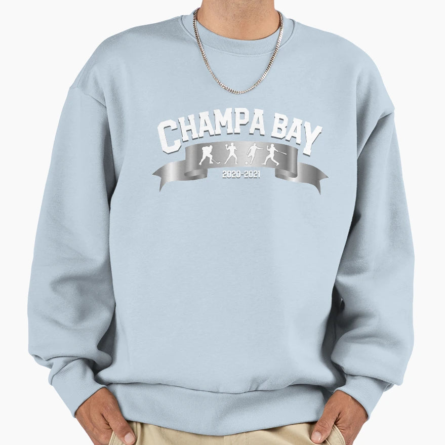 Champa Bay National Champions Sweatshirt - Casual Everyday Wear for Adults - T-Shirt, Sweatshirt, Hoodie