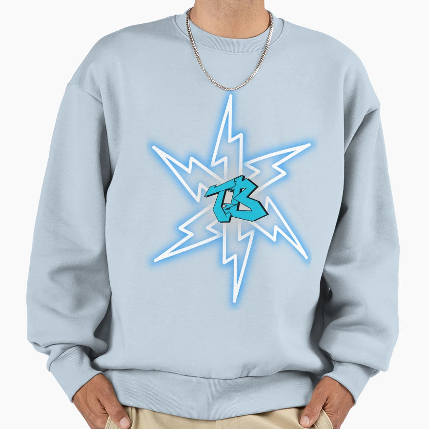 Thunderbolts Neon Sweatshirt - Novelty Apparel Men Women - T-Shirt, Sweatshirt, Hoodie