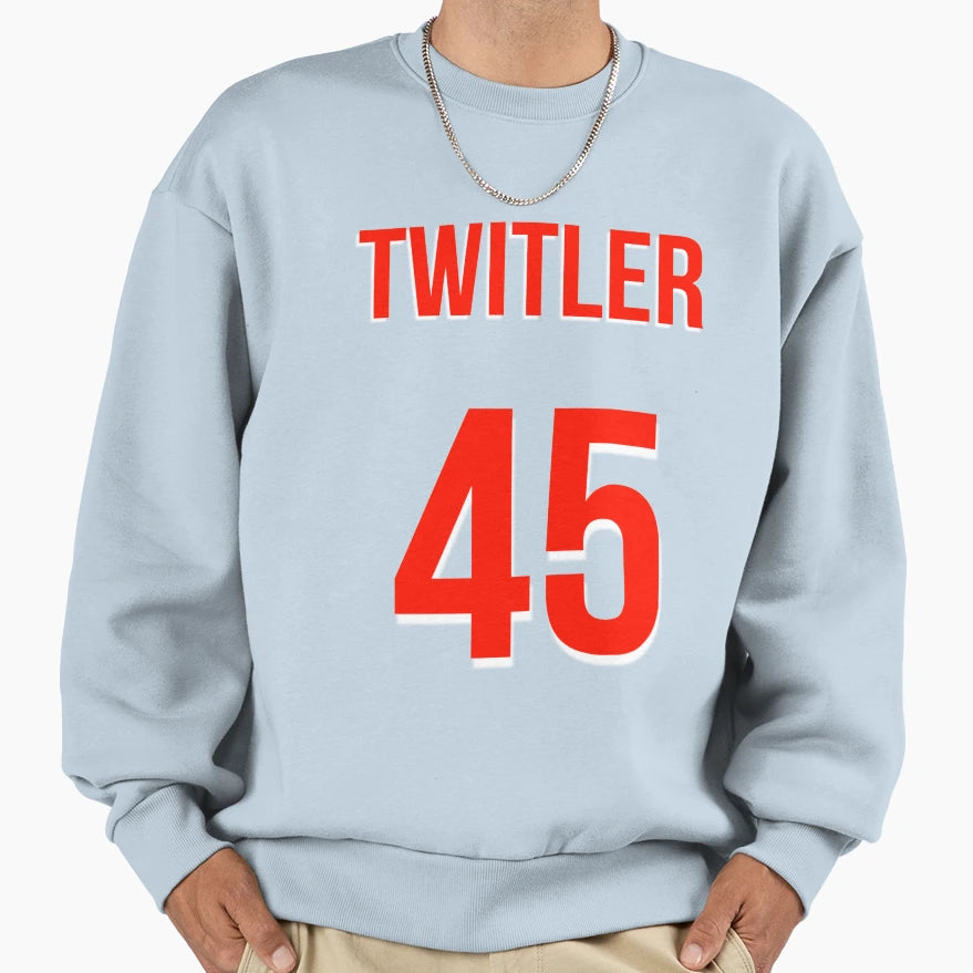 Twitler 45 Sweatshirt - Graphic Print Men Women - T-Shirt, Sweatshirt, Hoodie