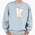 Minnesota Purple M Golden Sweatshirt - Streetwear Style for Adults - T-Shirt, Sweatshirt, Hoodie