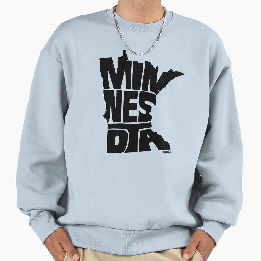 Minnesota Sweatshirt - Custom Art Print Men Women - T-Shirt, Sweatshirt, Hoodie