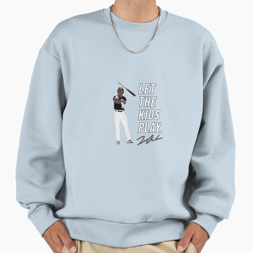 Let Play Sweatshirt - Aesthetic Graphic for Adults - T-Shirt, Sweatshirt, Hoodie