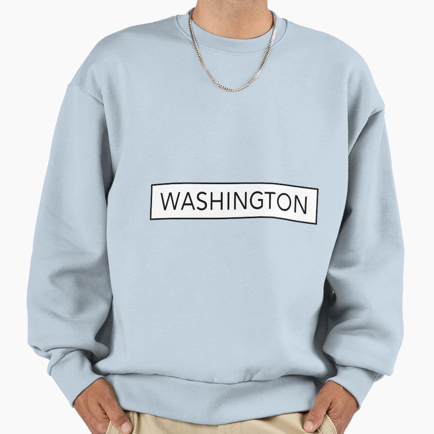 Washington Sweatshirt - Fun Novelty Design Men Women - T-Shirt, Sweatshirt, Hoodie