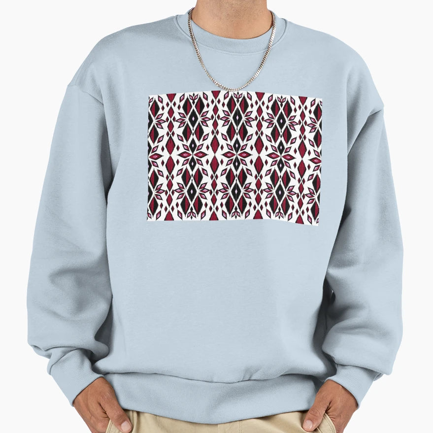 Forest Black Red Sweatshirt - Novelty Apparel Men Women - T-Shirt, Sweatshirt, Hoodie