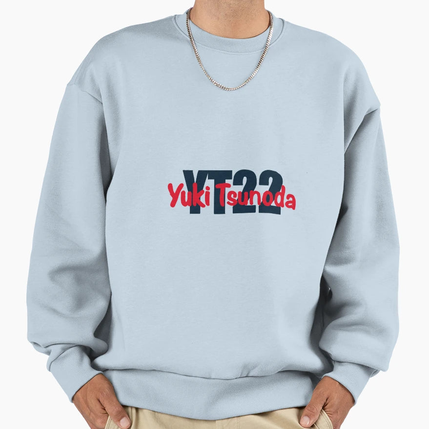Yuki Tsunoda Red Bull Sweatshirt - Minimalist Print Unisex - T-Shirt, Sweatshirt, Hoodie
