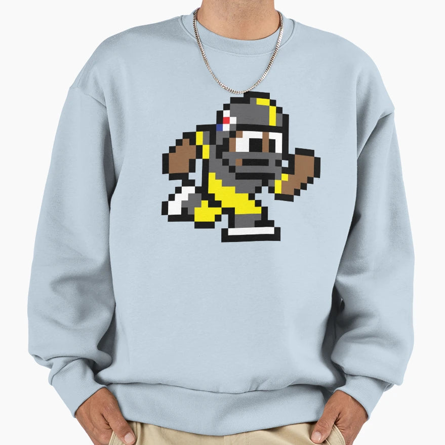 8 Bit Player Pittsburgh Steelers Sweatshirt - Custom Art Print Unisex - T-Shirt, Sweatshirt, Hoodie