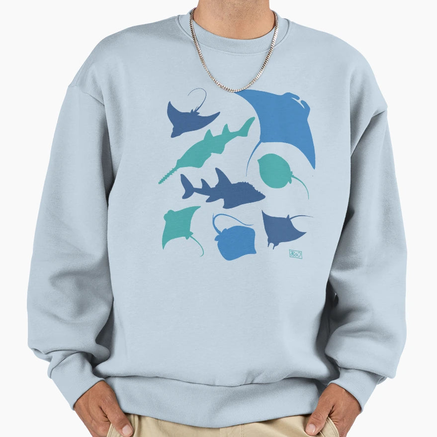 Rays Sweatshirt - Unique Graphic Unisex - T-Shirt, Sweatshirt, Hoodie