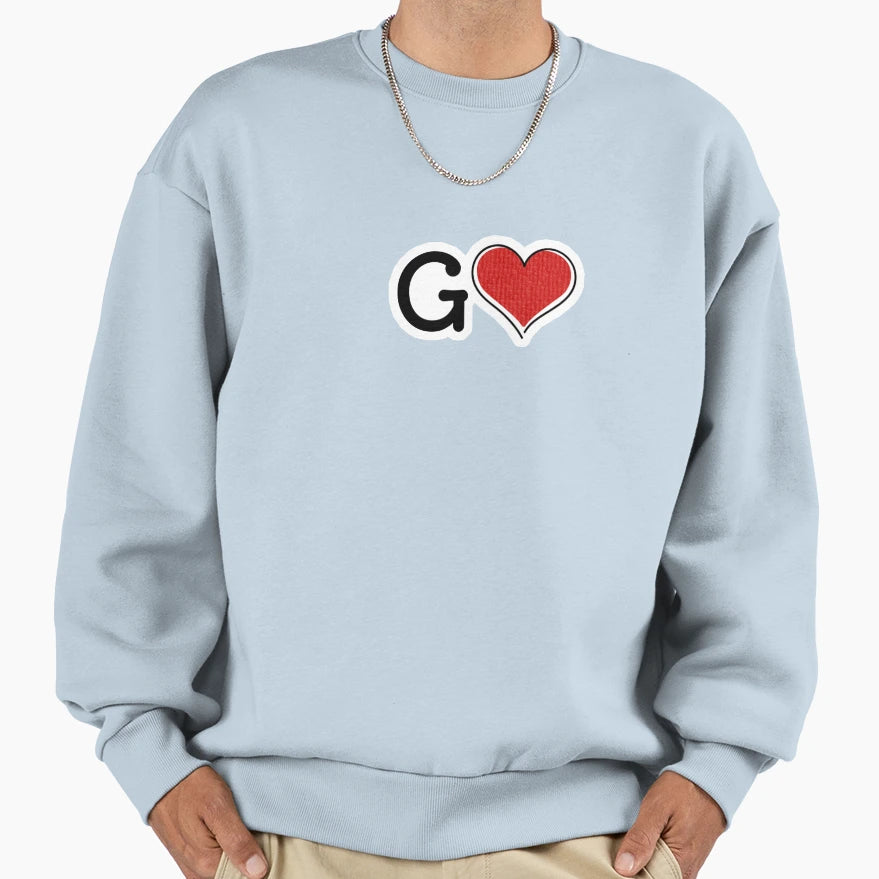 Im Love G Sweatshirt - Graphic Print for Adults - T-Shirt, Sweatshirt, Hoodie