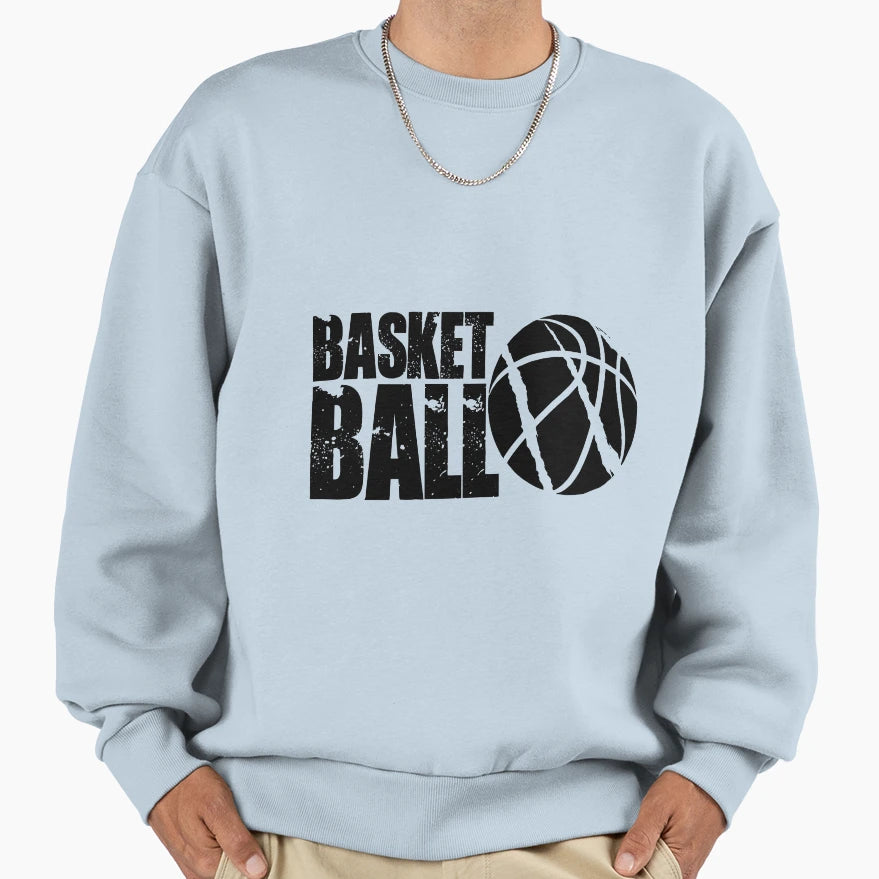Basketball Sweatshirt - Aesthetic Graphic Unisex - T-Shirt, Sweatshirt, Hoodie