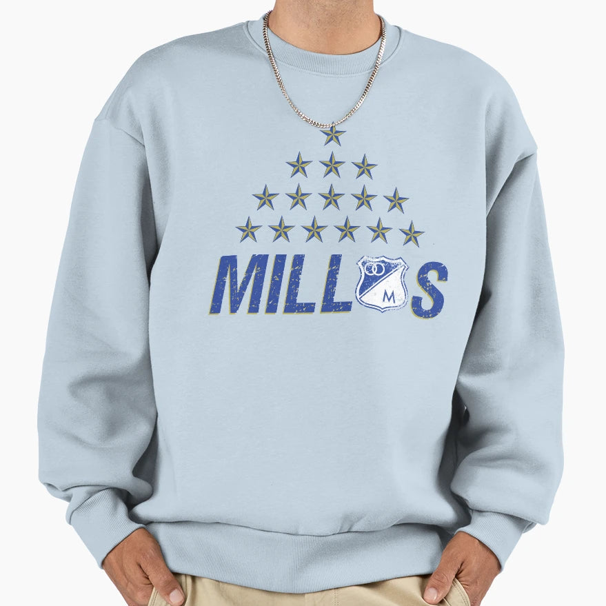 Millonarios De Colombia Sweatshirt - Novelty Apparel Unisex - T-Shirt, Sweatshirt, Hoodie