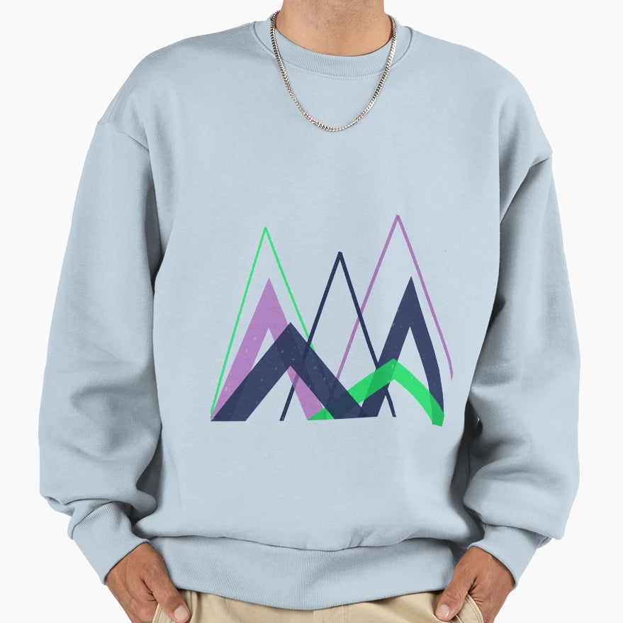 Jagged Sweatshirt - Casual Everyday Wear for Adults - T-Shirt, Sweatshirt, Hoodie