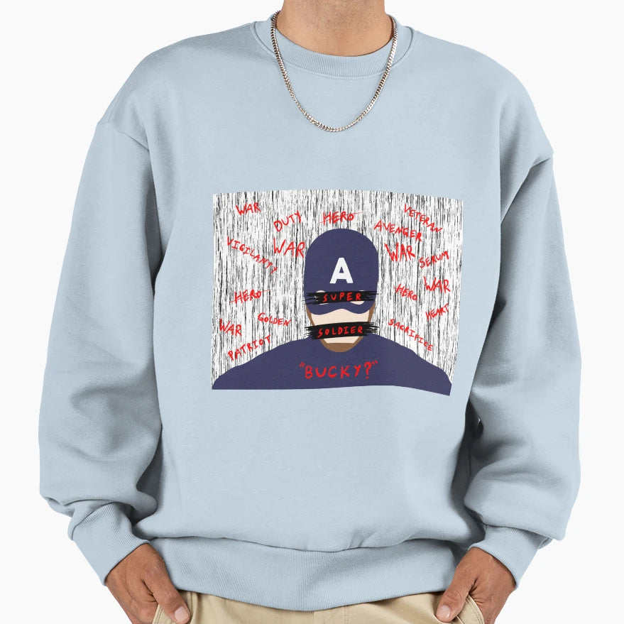 Super Soldier 1 2 Sweatshirt - Fun Novelty Design Unisex - T-Shirt, Sweatshirt, Hoodie