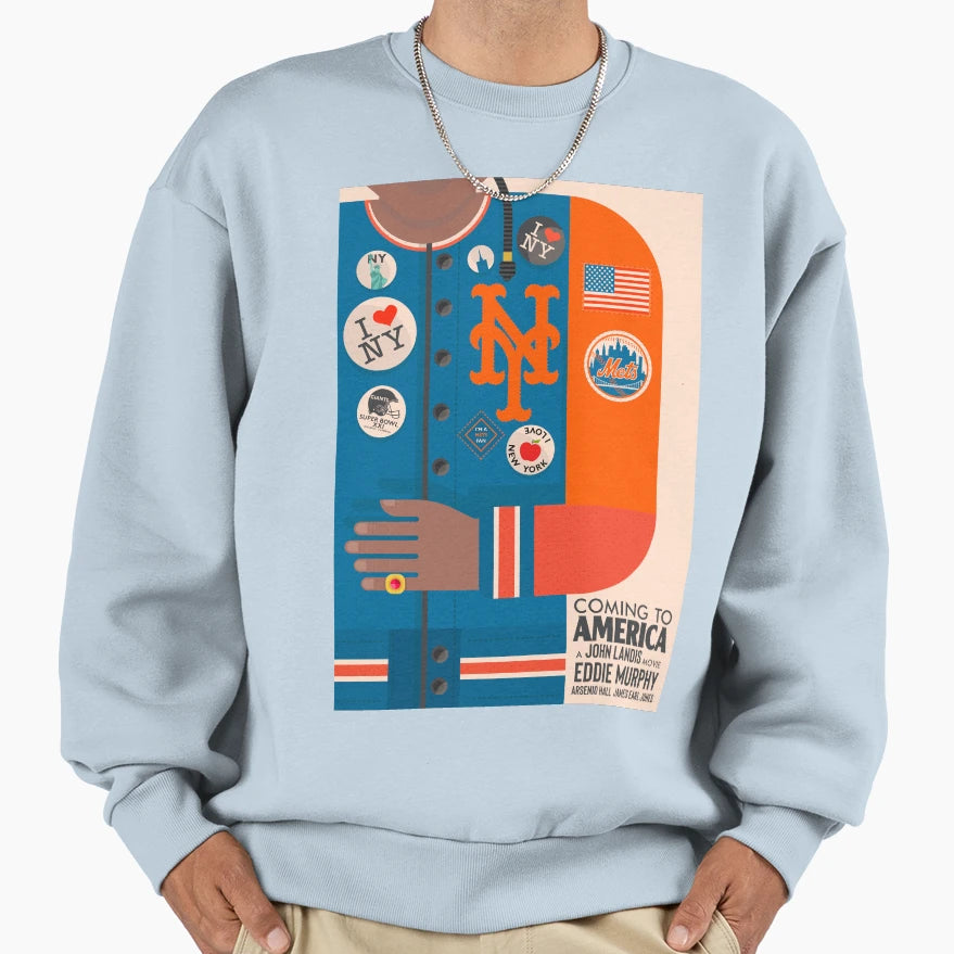 Coming To America Eddie Murphy Akeem Sweatshirt - Unique Graphic Unisex - T-Shirt, Sweatshirt, Hoodie