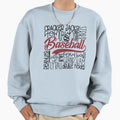 Baseball Sweatshirt - Novelty Apparel for Adults - T-Shirt, Sweatshirt, Hoodie