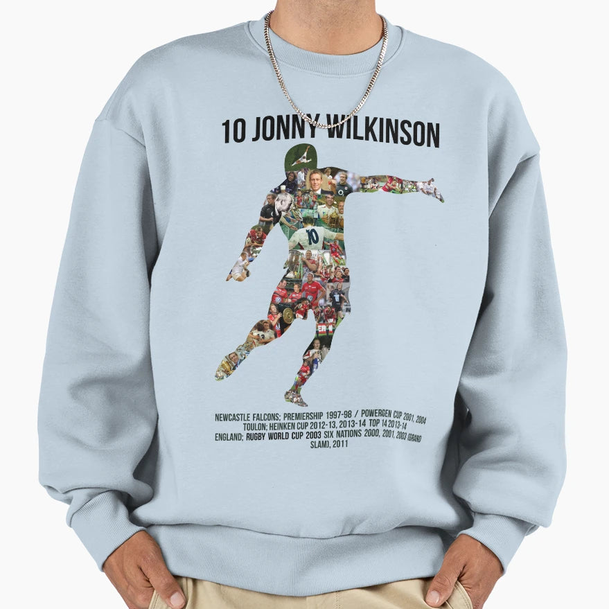 Jonny Wilkinson Tribute Sweatshirt - Graphic Print Unisex - T-Shirt, Sweatshirt, Hoodie