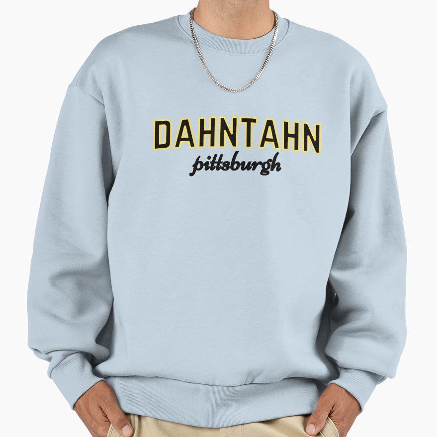 Dahntahn Pittsburgh Steelers Sweatshirt - Aesthetic Graphic Men Women - T-Shirt, Sweatshirt, Hoodie