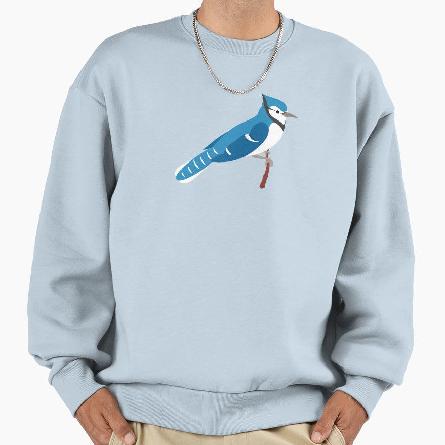 Blue Jay Sweatshirt - Fun Novelty Design for Adults - T-Shirt, Sweatshirt, Hoodie