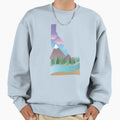 Idaho Illustrated Sweatshirt - Aesthetic Graphic for Adults - T-Shirt, Sweatshirt, Hoodie