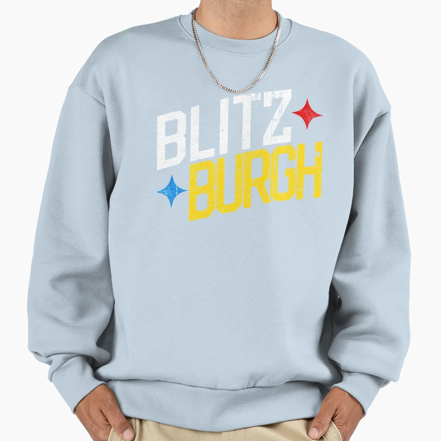 Blitzburgh Sweatshirt - Custom Art Print Men Women - T-Shirt, Sweatshirt, Hoodie