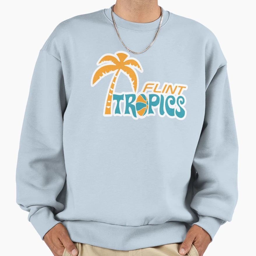 Flint Tropics Sweatshirt - Aesthetic Graphic for Adults - T-Shirt, Sweatshirt, Hoodie