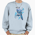 Blue Jay Sweatshirt - Custom Art Print Men Women - T-Shirt, Sweatshirt, Hoodie