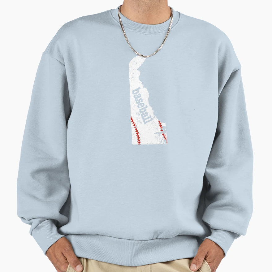 Delaware Baseball Fans Gift T-Shirt - Unique Graphic for Adults - T-Shirt, Sweatshirt, Hoodie