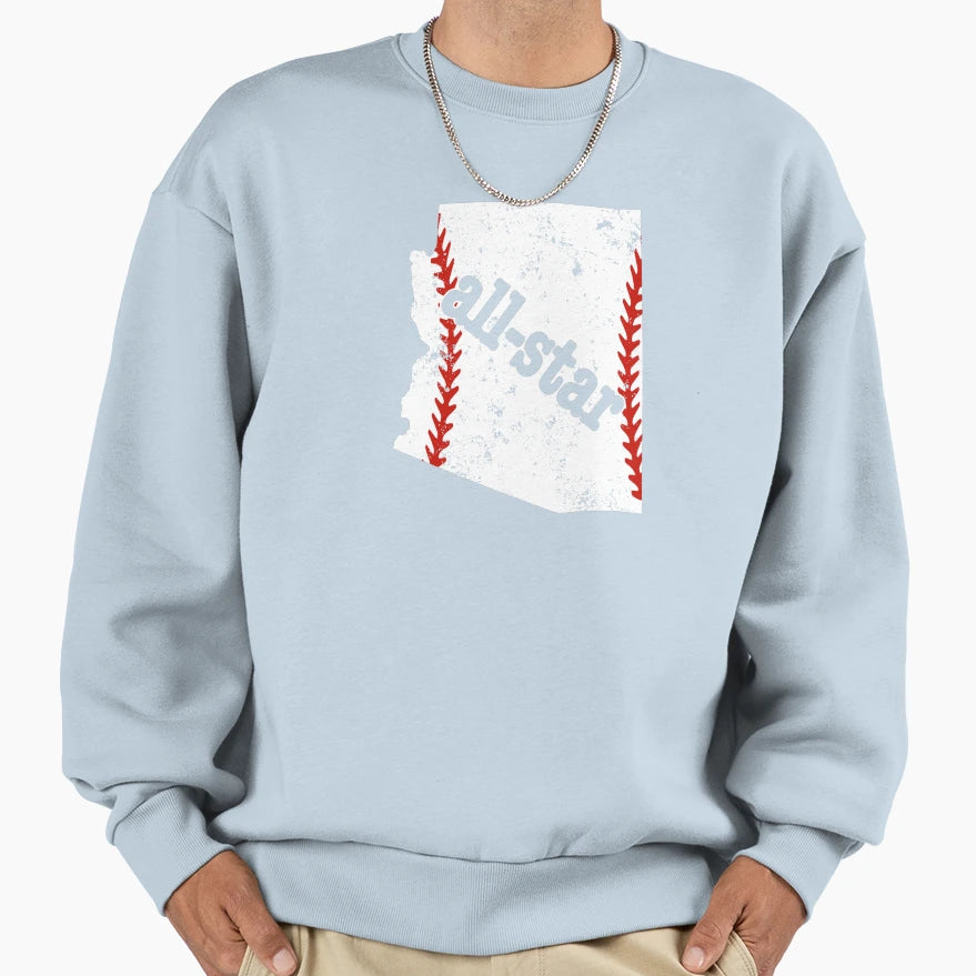 All Star Baseball Arizona All Star T-Shirt - Custom Art Print Men Women - T-Shirt, Sweatshirt, Hoodie
