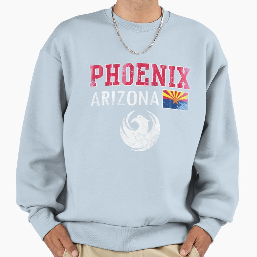 Phoenix Arizona Sweatshirt - Graphic Print Unisex - T-Shirt, Sweatshirt, Hoodie