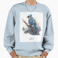 British Garden Birds Jay Sweatshirt - Novelty Apparel for Adults - T-Shirt, Sweatshirt, Hoodie