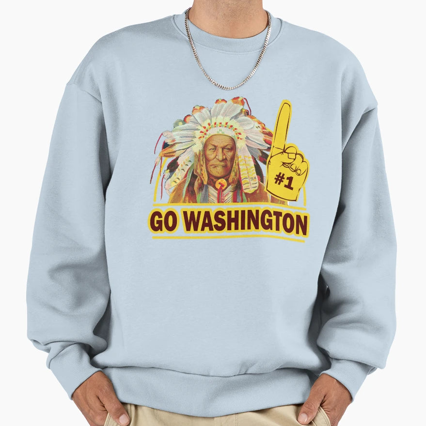 Funny Go Washington T-Shirt - Graphic Print for Adults - T-Shirt, Sweatshirt, Hoodie