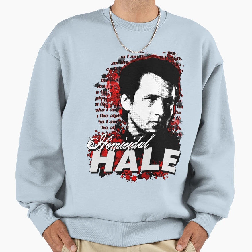 Homicidal Hale Sweatshirt - Unique Graphic Men Women - T-Shirt, Sweatshirt, Hoodie