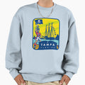 Tampa Florida Decal Sweatshirt - Minimalist Print for Adults - T-Shirt, Sweatshirt, Hoodie