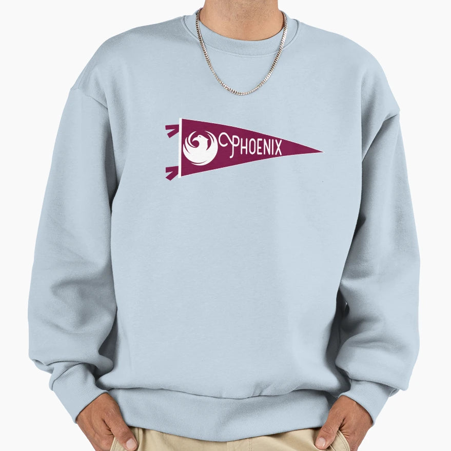 Phoenix Flag Pennant Sweatshirt - Streetwear Style for Adults - T-Shirt, Sweatshirt, Hoodie