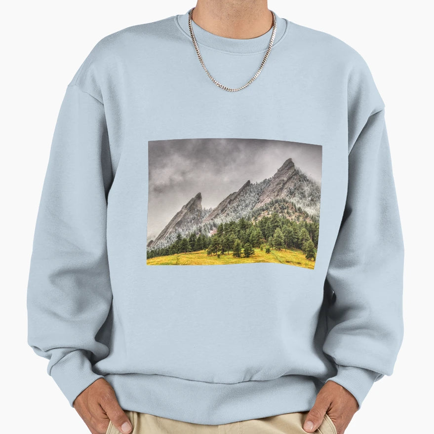 Fabulous Flatirons Sweatshirt - Unique Graphic Men Women - T-Shirt, Sweatshirt, Hoodie