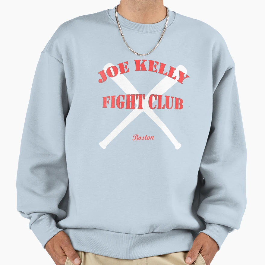 Joe Kelly Fight Club Boston Sweatshirt - Minimalist Print Unisex - T-Shirt, Sweatshirt, Hoodie