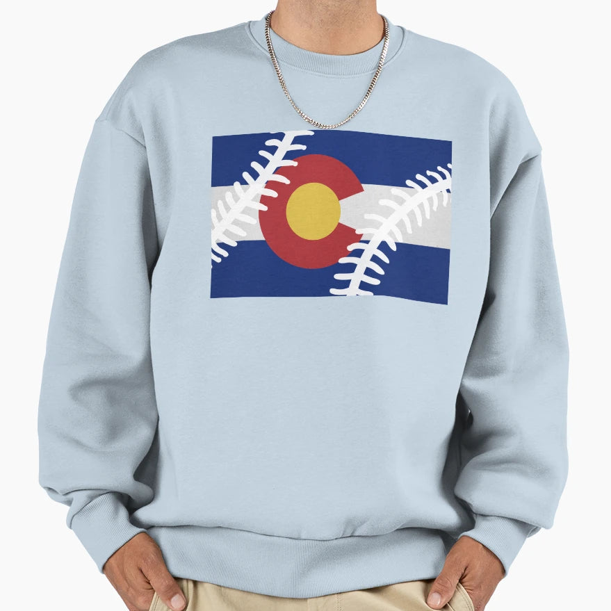 Colorado Baseball Sweatshirt - Novelty Apparel Men Women - T-Shirt, Sweatshirt, Hoodie