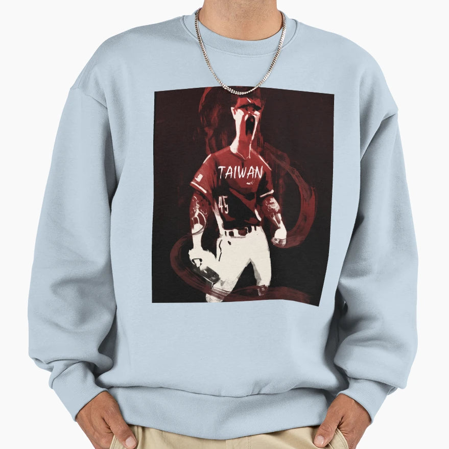 2024 Baseball Taiwan No 1 Sweatshirt - Graphic Print Unisex - T-Shirt, Sweatshirt, Hoodie