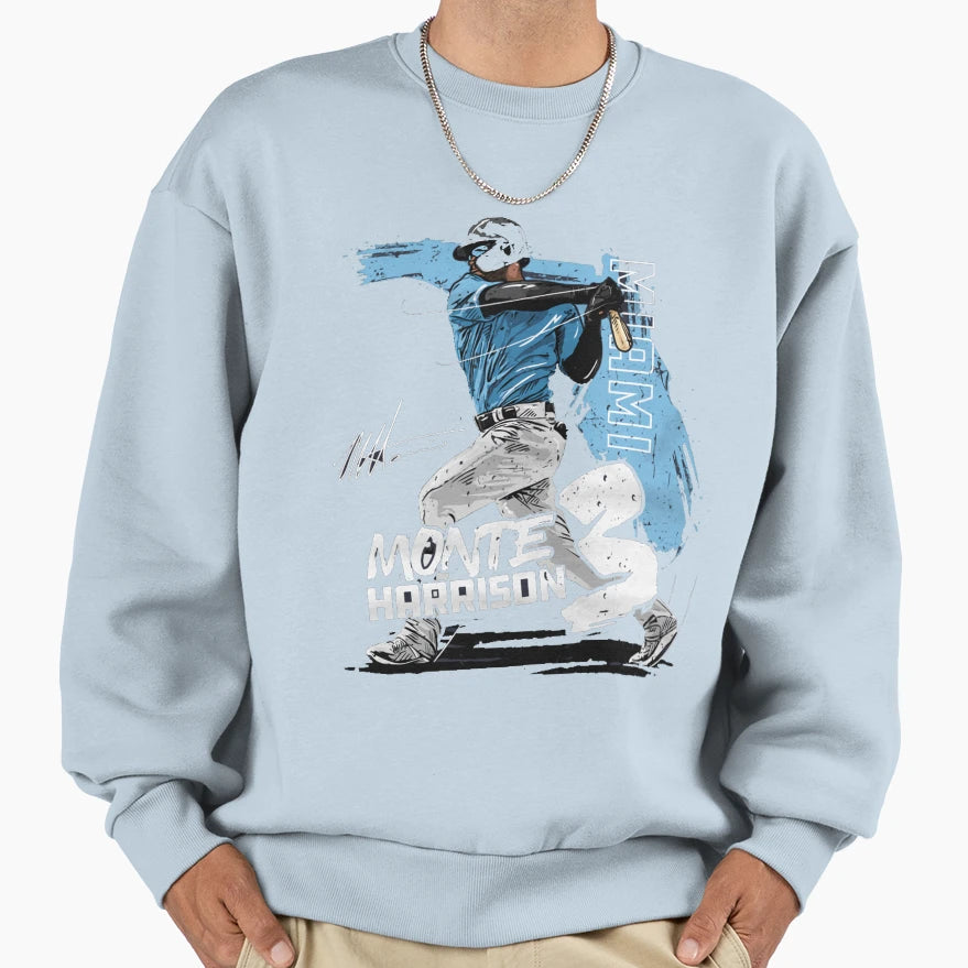 Monte Harrison State Sweatshirt - Streetwear Style for Adults - T-Shirt, Sweatshirt, Hoodie