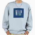 Cardi B Megan Thee Stallion Wap Parody Sweatshirt - Minimalist Print Unisex - T-Shirt, Sweatshirt, Hoodie