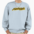 Pittsburgh Script Sweatshirt - Graphic Print for Adults - T-Shirt, Sweatshirt, Hoodie