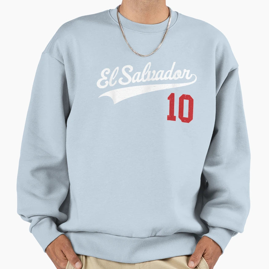 El Salvador Soccer Jersey Camiseta Sweatshirt - Trendy Graphic for Adults - T-Shirt, Sweatshirt, Hoodie