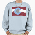 Colorado State Flag Rapids 2 Sweatshirt - Custom Art Print for Adults - T-Shirt, Sweatshirt, Hoodie