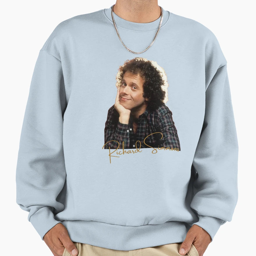 Richard Simmons Sweatshirt - Minimalist Print Unisex - T-Shirt, Sweatshirt, Hoodie